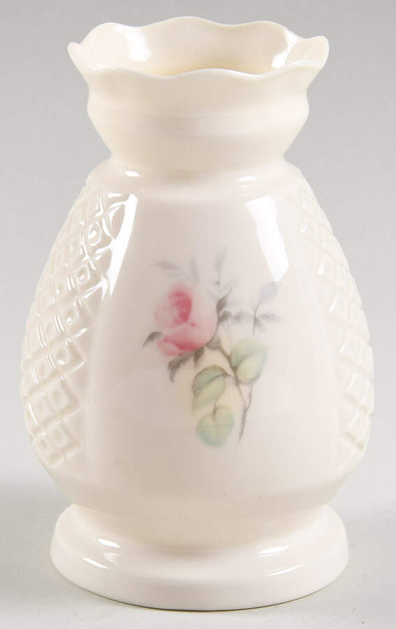 Irish Rose 4" Vase by Donegal Parian-1