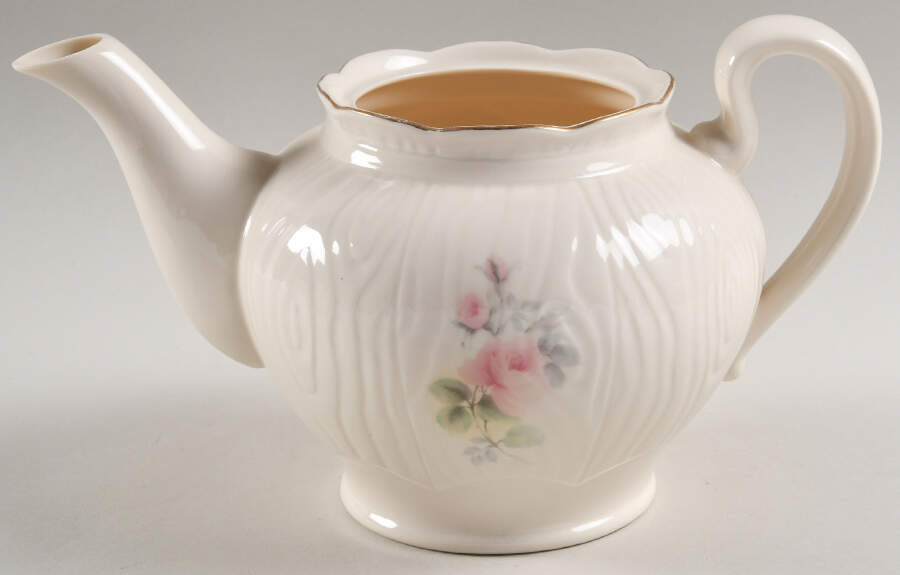 Irish Rose Teapot No Lid by Donegal Parian-1