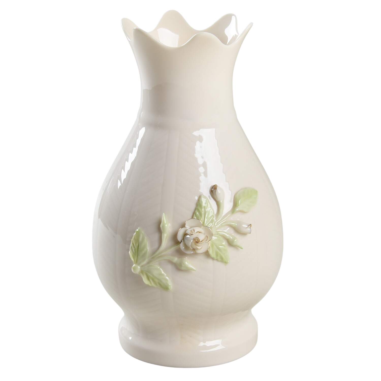 Irish Rose Rose Vase by Donegal Parian-1