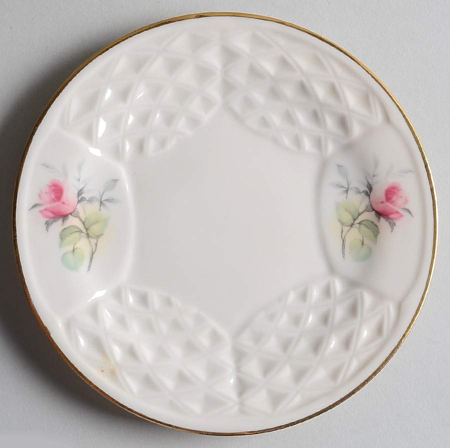 Irish Rose Bread & Butter Plate by Donegal Parian-1
