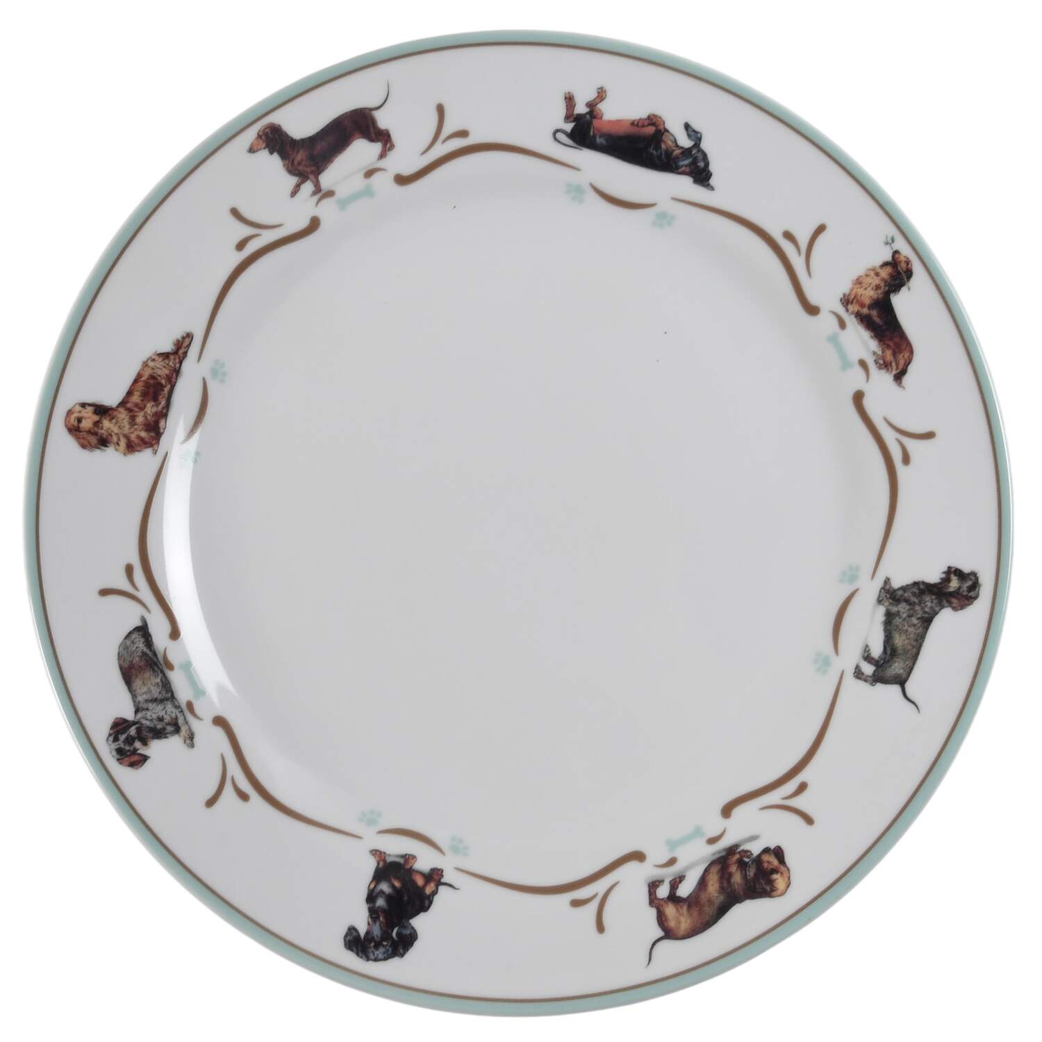 Dachshund Dinner Plate by Danbury Mint-1
