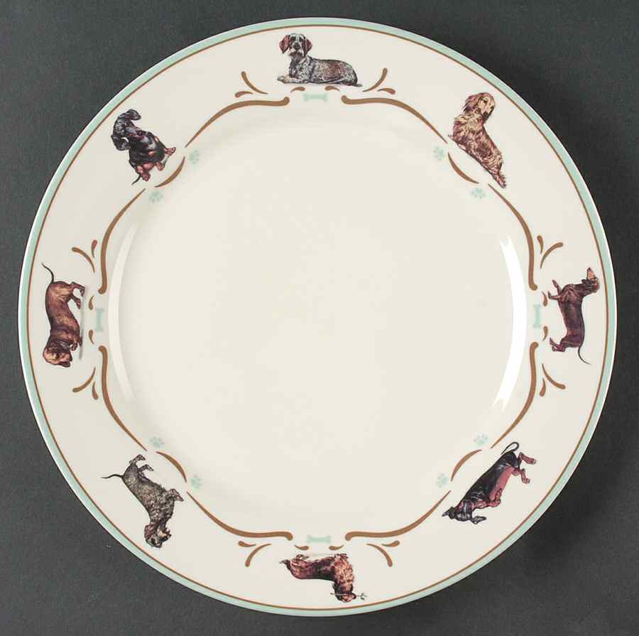 Dachshund Dinner Plate by Danbury Mint-1