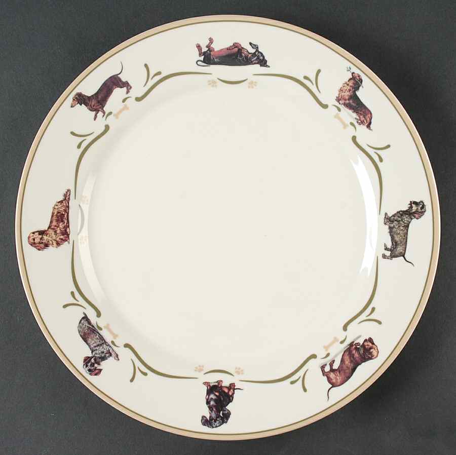 Dachshund Dinner Plate by Danbury Mint-1
