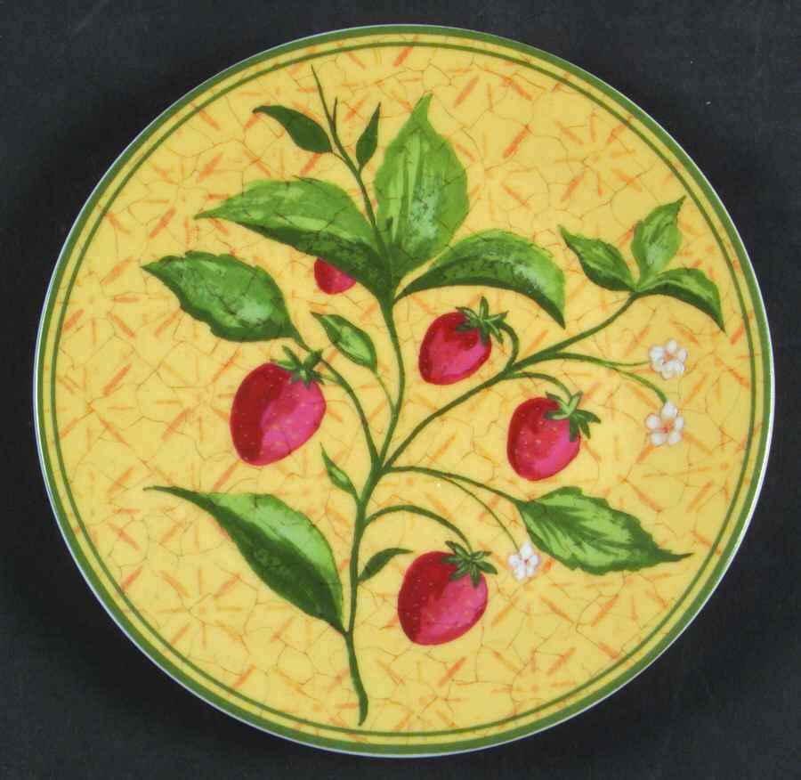 Kensington Fruits Canape Plate by Philippe Deshoulieres-1