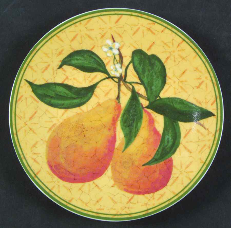 Kensington Fruits Canape Plate by Philippe Deshoulieres-1