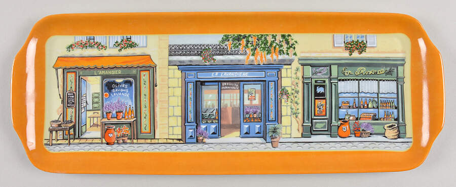 Provence Rectangular Tray by Philippe Deshoulieres-1