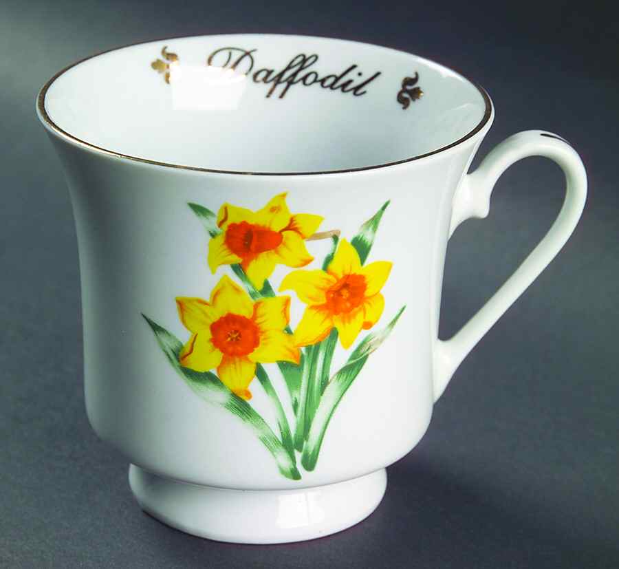 Flowers of the Month Footed Cup by Domestications-1