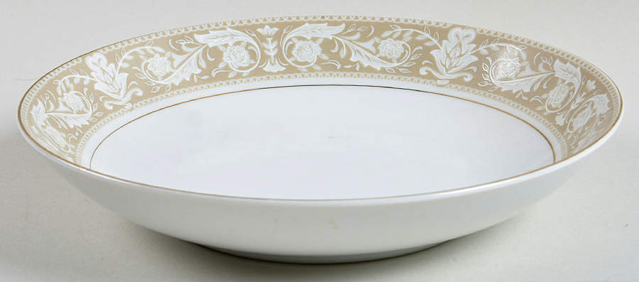 Damask Coupe Soup Bowl by Delux Japan-1