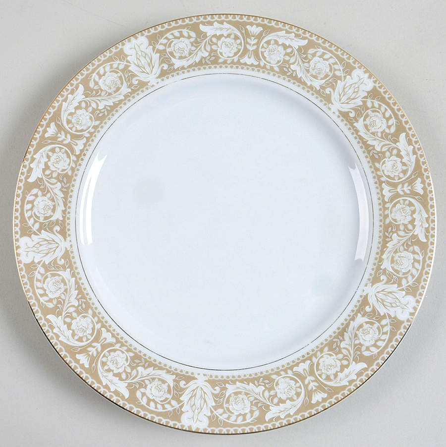 Damask Dinner Plate by Delux Japan-1