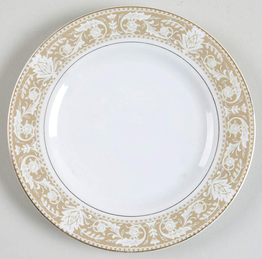 Damask Bread & Butter Plate by Delux Japan-1