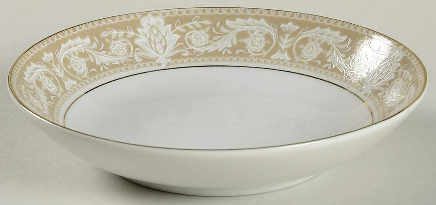 Damask Fruit/Dessert (Sauce) Bowl by Delux Japan-1