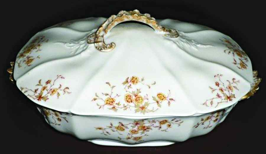 1568 Oval Covered Vegetable by G Demartine-1