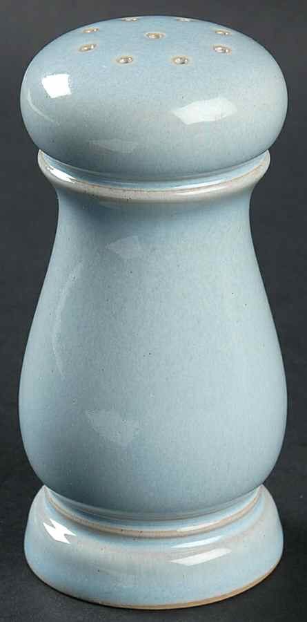 Blue Linen Pepper Shaker by Denby-Langley-1