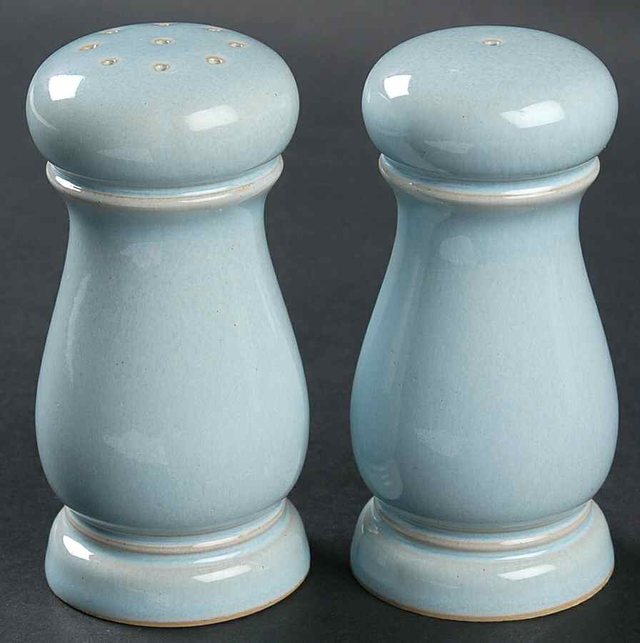 Blue Linen Salt & Pepper Set by Denby-Langley-1
