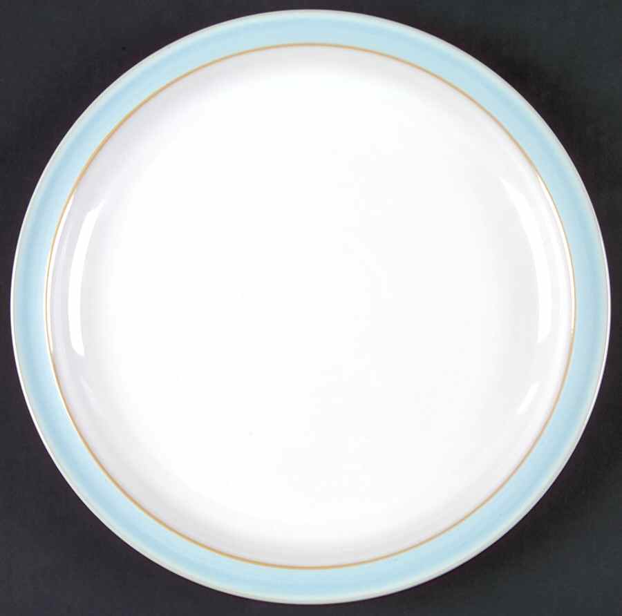 Blue Linen Dinner Plate by Denby-Langley-1