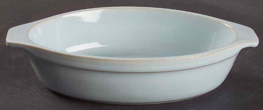 Blue Linen 8" Augratin by Denby-Langley-1