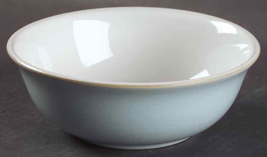 Blue Linen Soup/Cereal Bowl by Denby-Langley-1