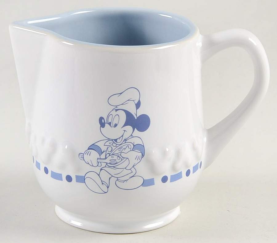 Gourmet Mickey (Blue Embossed) Creamer by Disney-1