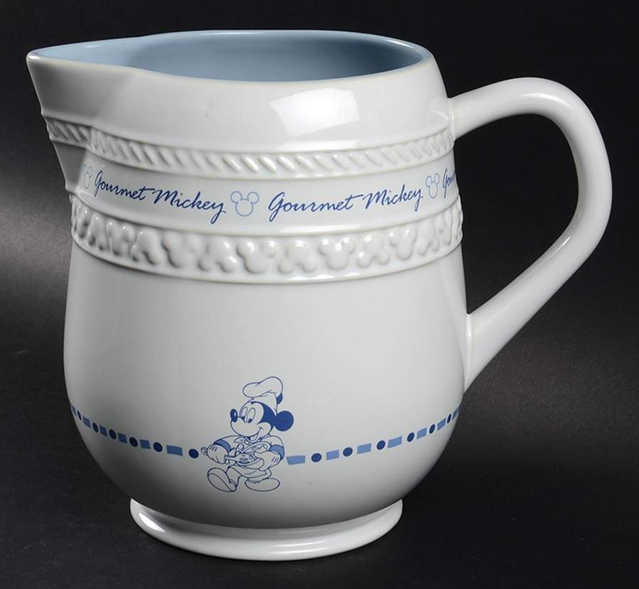Gourmet Mickey (Blue Embossed) 48 Oz Pitcher by Disney-1