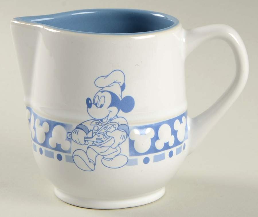 Gourmet Mickey (Blue Embossed) Creamer by Disney-1