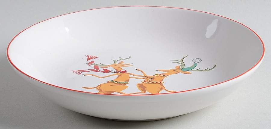 Fa la La la La Coupe Soup Bowl by Domestications-1