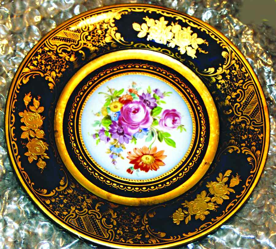 DRE58 Bread & Butter Plate by Dresden (German)-1