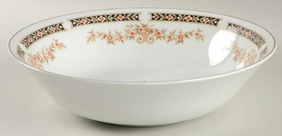 Victoria 9" Round Vegetable Bowl by Dynasty China-1