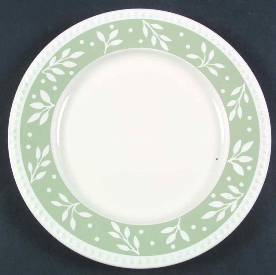 Rondure Leaves Sage Dinner Plate by Dansk-1