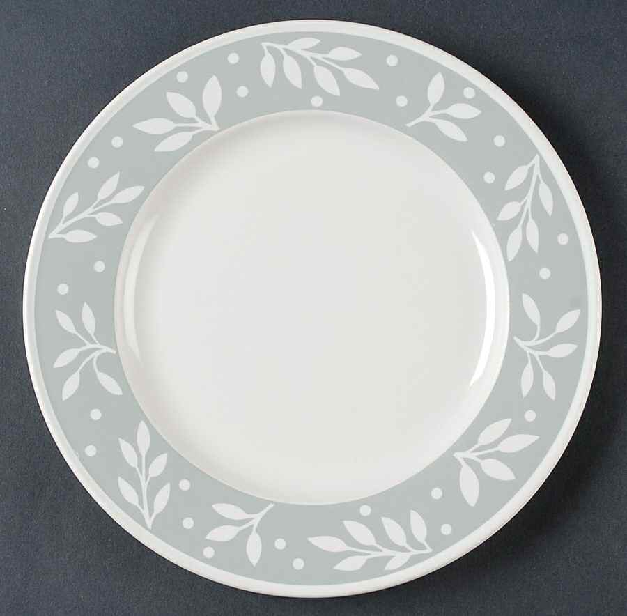 Rondure Leaves Sage Salad Plate by Dansk-1