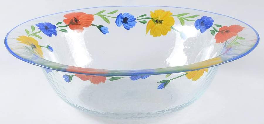 DAN110 Large Glassware Salad Bowl by Dansk-1