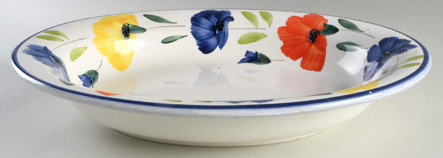 DAN110 17" Oval Vegetable Bowl by Dansk-1