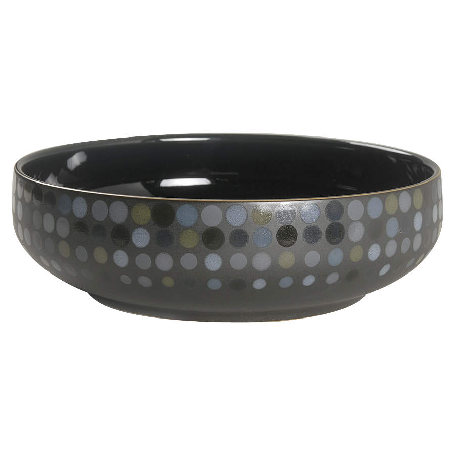 Jet Dots 9" Round Serving Bowl by Denby-Langley-1