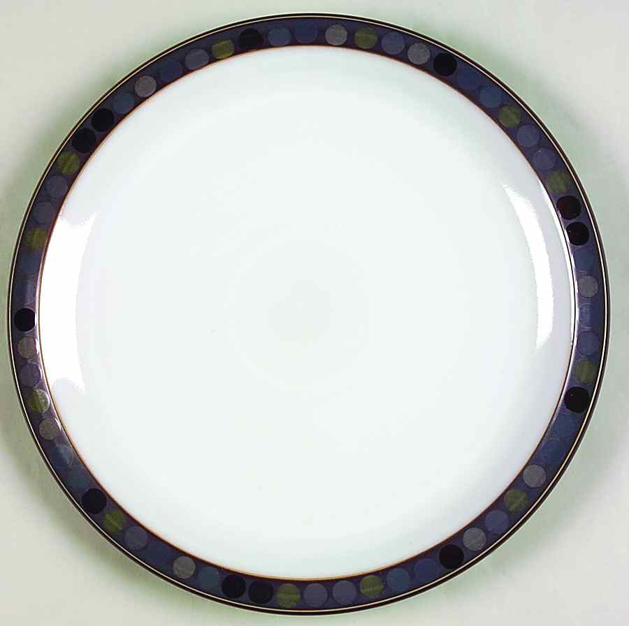 Jet Dots Dinner Plate by Denby-Langley-1