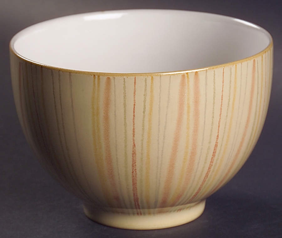 Caramel Stripes Noodle Bowl by Denby-Langley-1