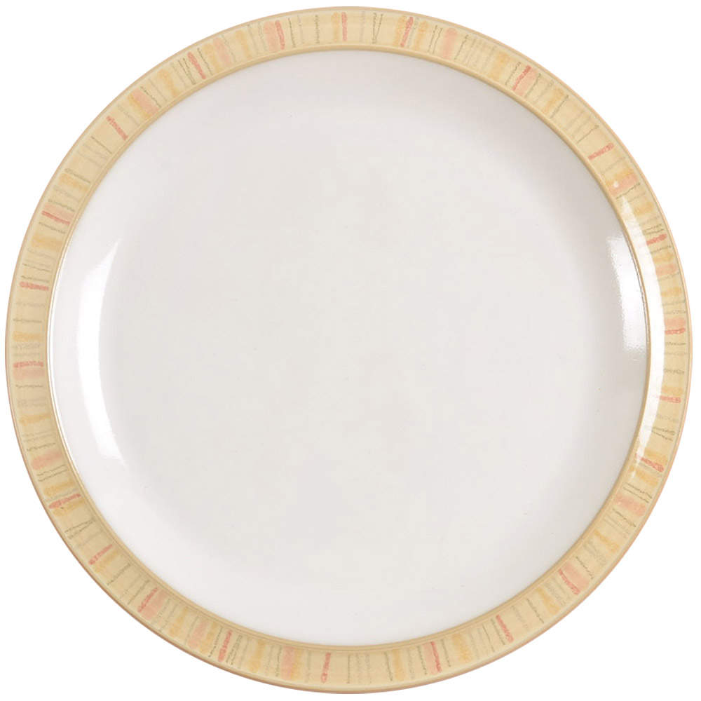 Caramel Stripes Salad/Dessert Plate by Denby-Langley-1