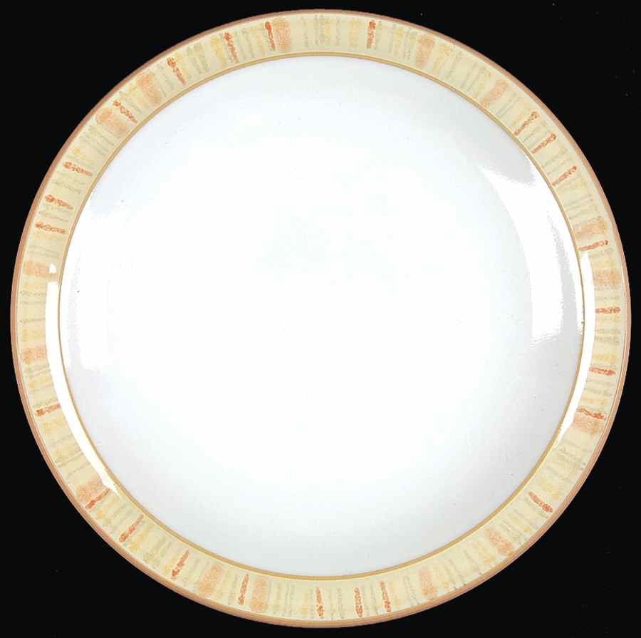 Caramel Stripes Bread & Butter Plate by Denby-Langley-1