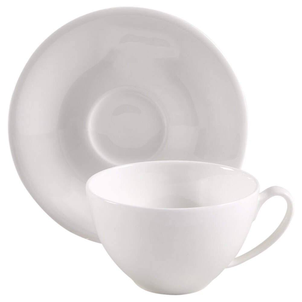 China Flat Cup & Saucer Set by Denby-Langley-1