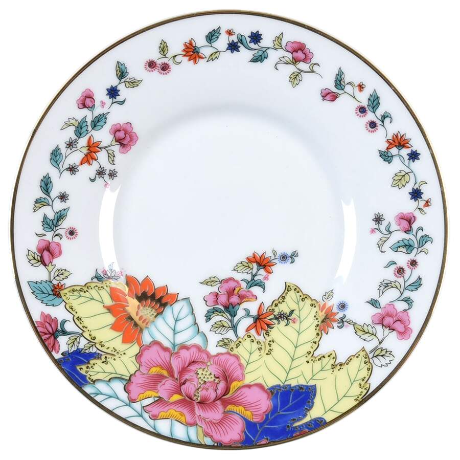 Tobacco Leaf Bread & Butter Plate by Design Guild-1