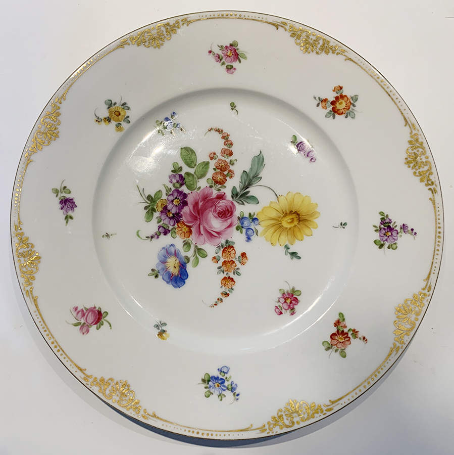 DRE65 Dinner Plate by Dresden (German)-1