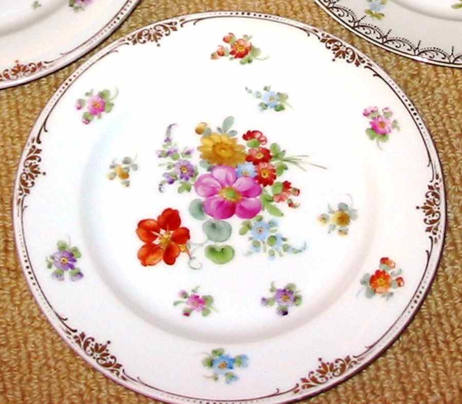 DRE65 Dinner Plate by Dresden (German)-1