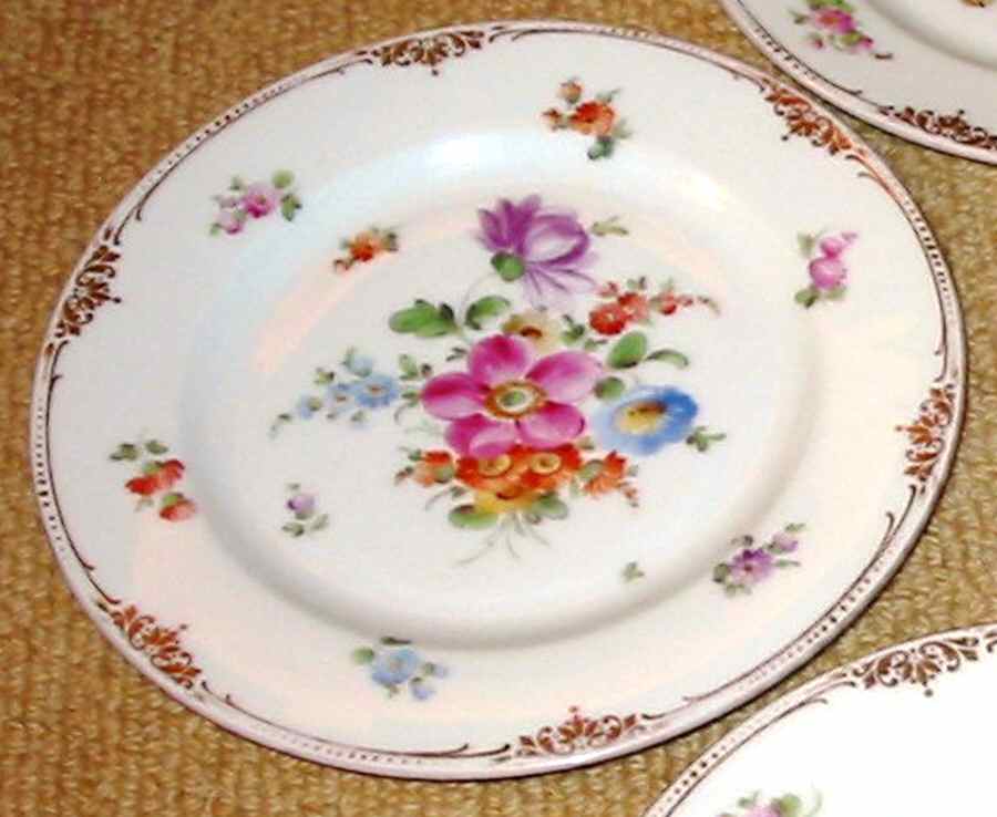 DRE65 Dinner Plate by Dresden (German)-1