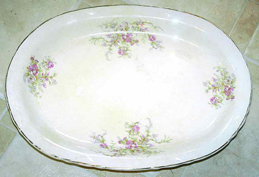 DRC24 13" Oval Serving Platter by Dresden (USA)-1