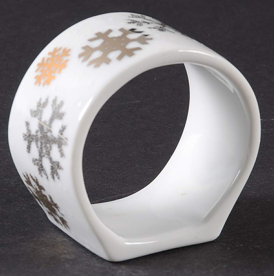 Snowflake Napkin Ring by Dansk-1