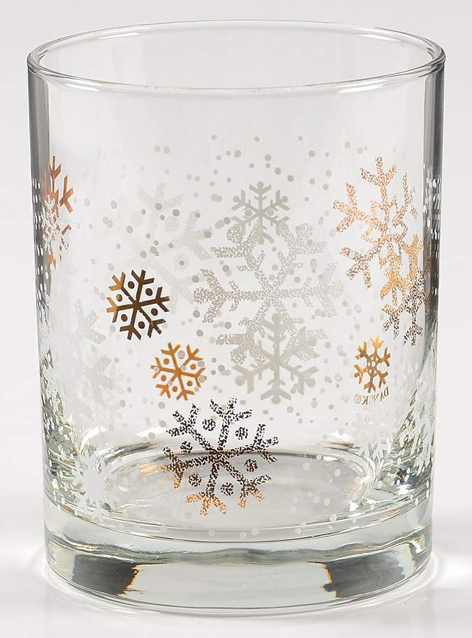Snowflake Glassware Double Old Fashioned by Dansk-1