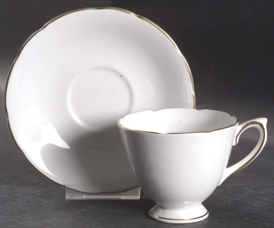 DLP5 Footed Cup & Saucer Set by Delphine-1