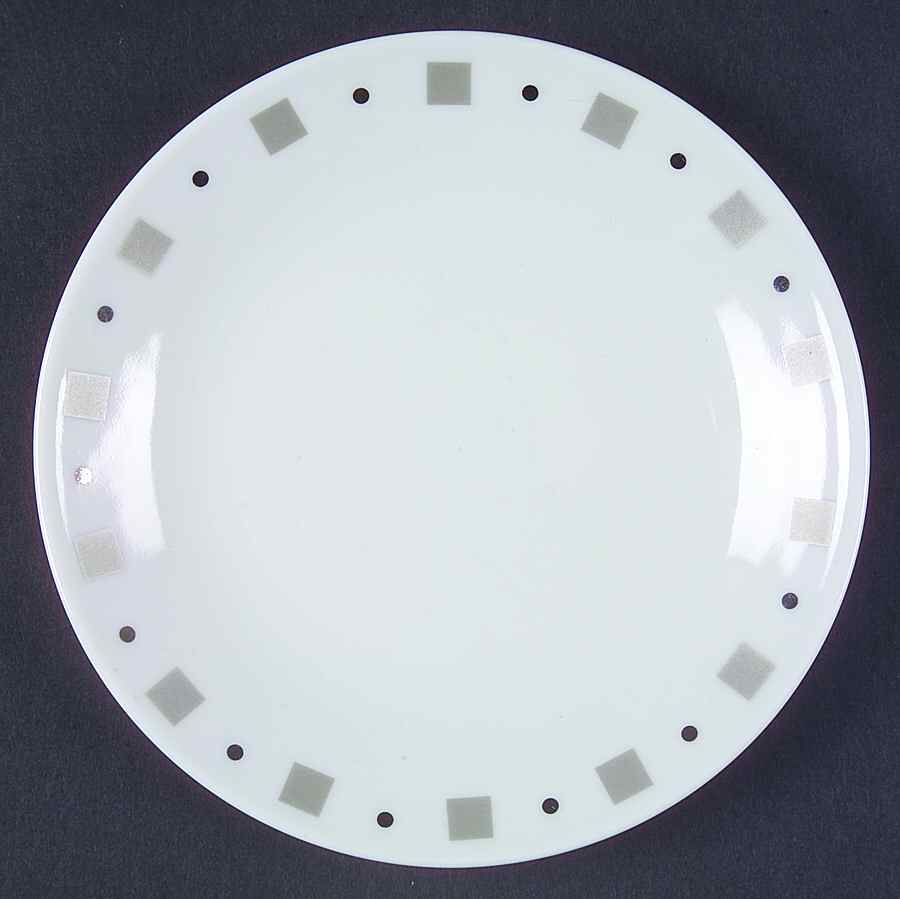 Baltik Gray Bread & Butter Plate by Philippe Deshoulieres-1