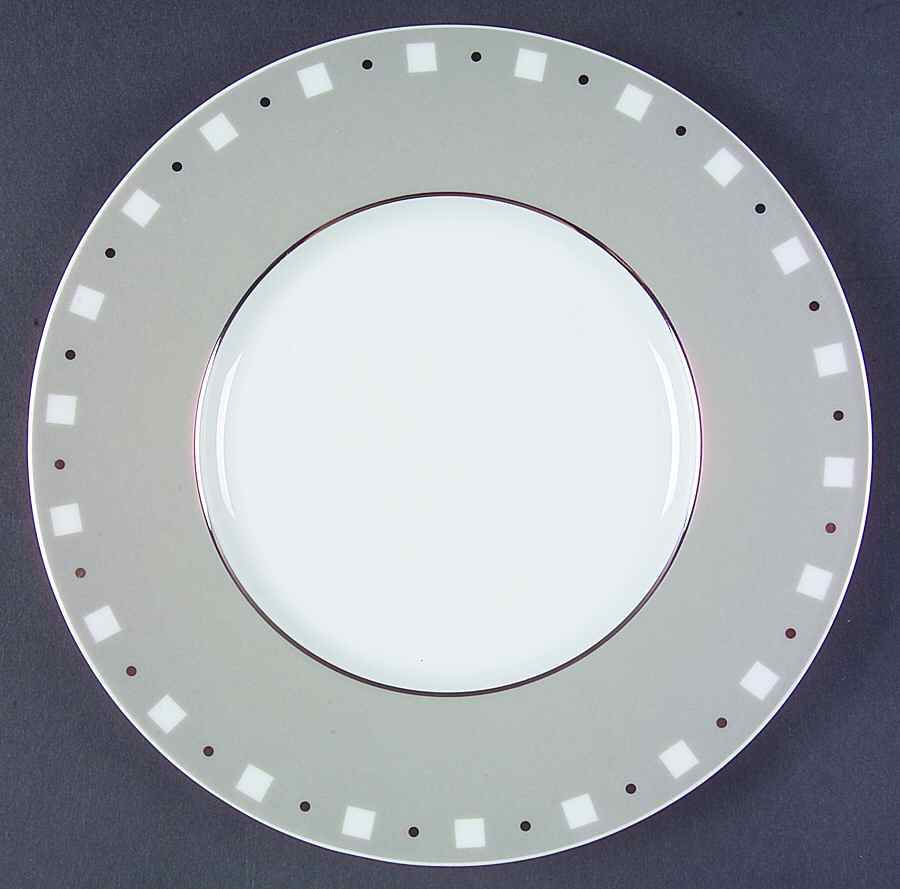 Baltik Gray Salad/Dessert Plate by Philippe Deshoulieres-1