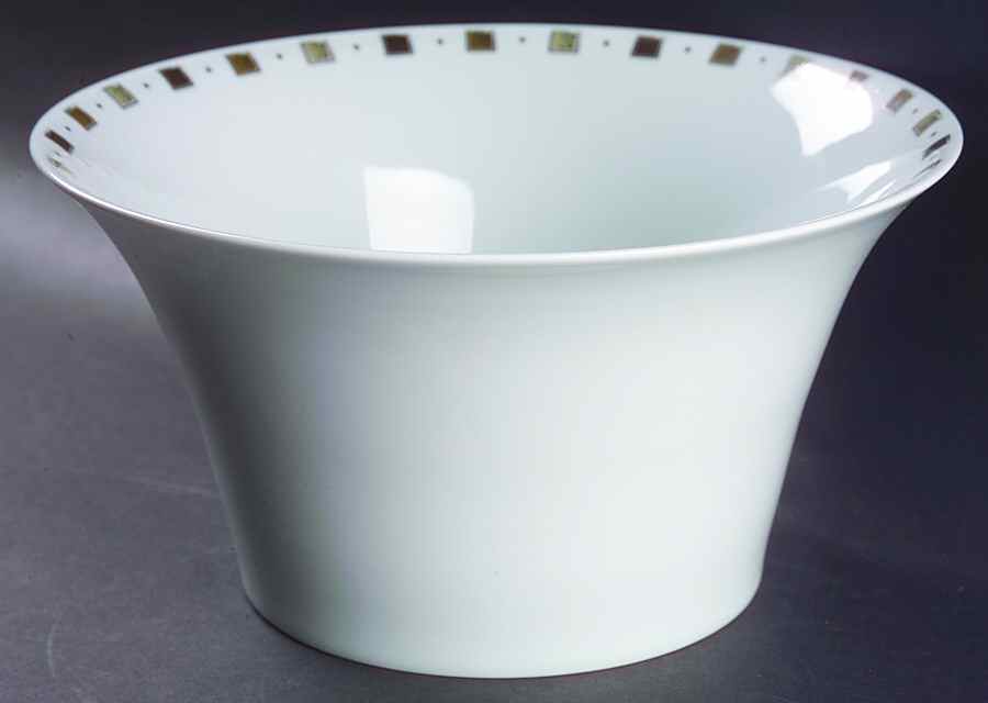 Caviar 10" Large Salad Serving Bowl by Philippe Deshoulieres-1