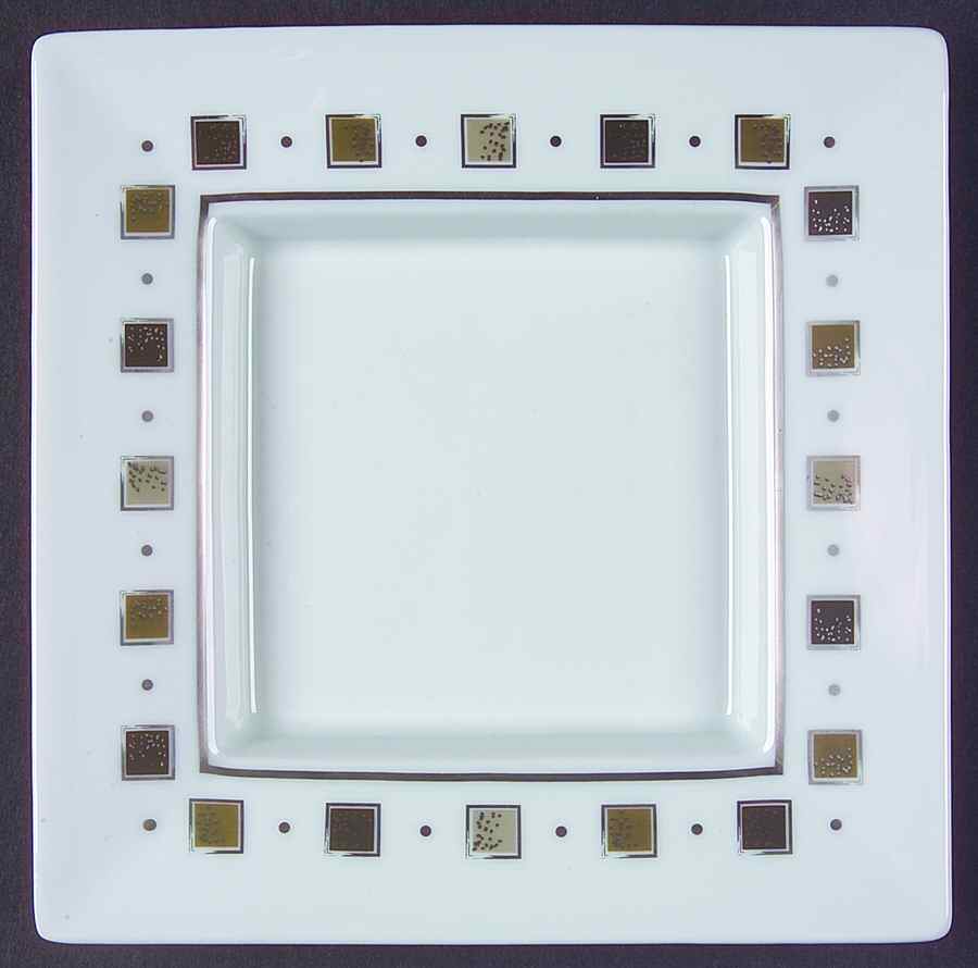 Caviar 6" Square Tray by Philippe Deshoulieres-1