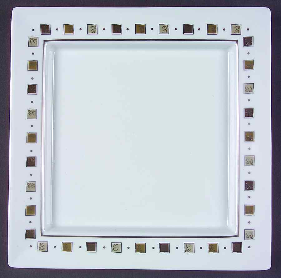 Caviar 9" Square Tray by Philippe Deshoulieres-1